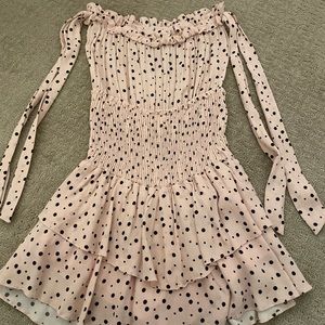 Polka Dot Dress Romper